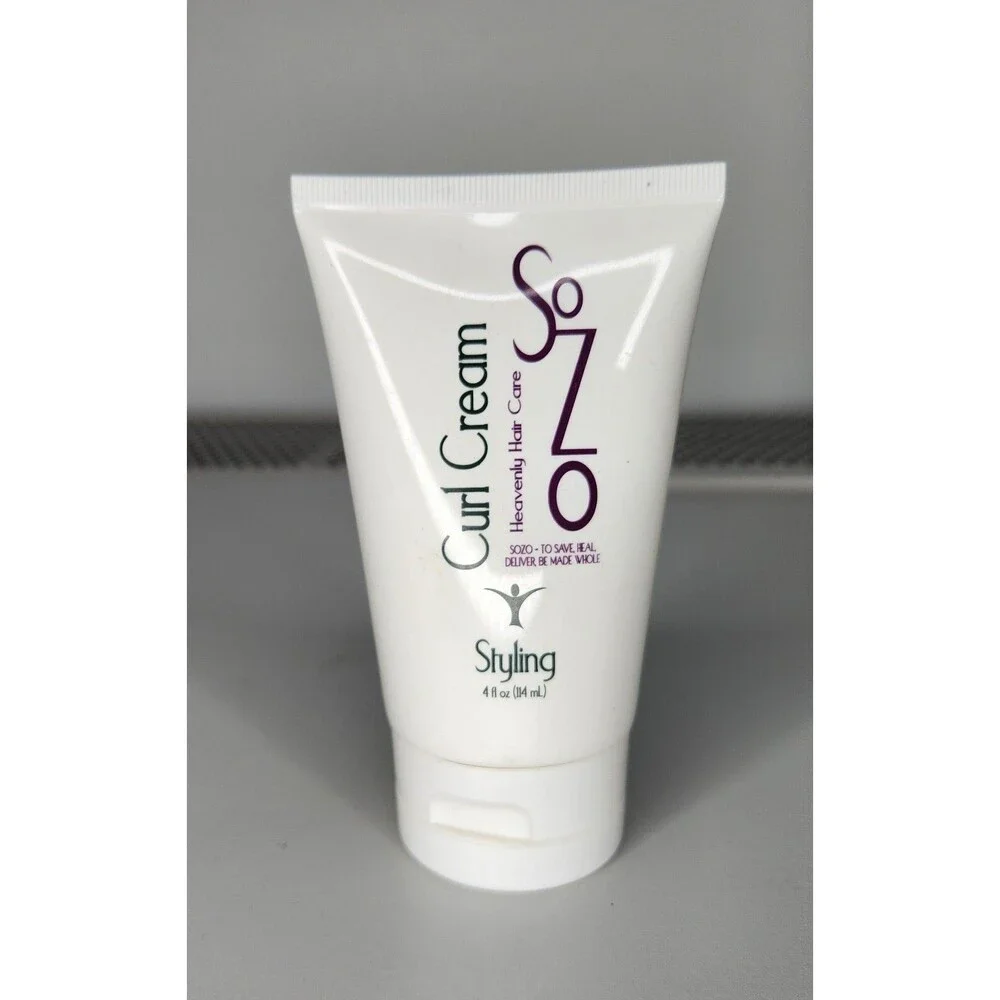 SoZo Styling Curl Cream for Damaged Hair | Hydrating Healing Shine 4 fl oz New